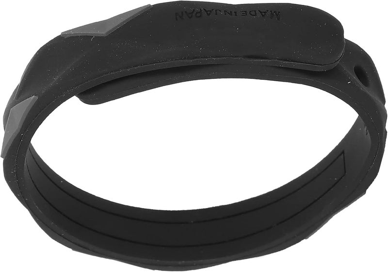 woobles Antistatic Bracelet, Anti Static Wrist Strap, Anti Static Wristband Silicone Improve Sleep Winter Electrostatic Removal Bracelet for Men and Woman (black) - Image 3